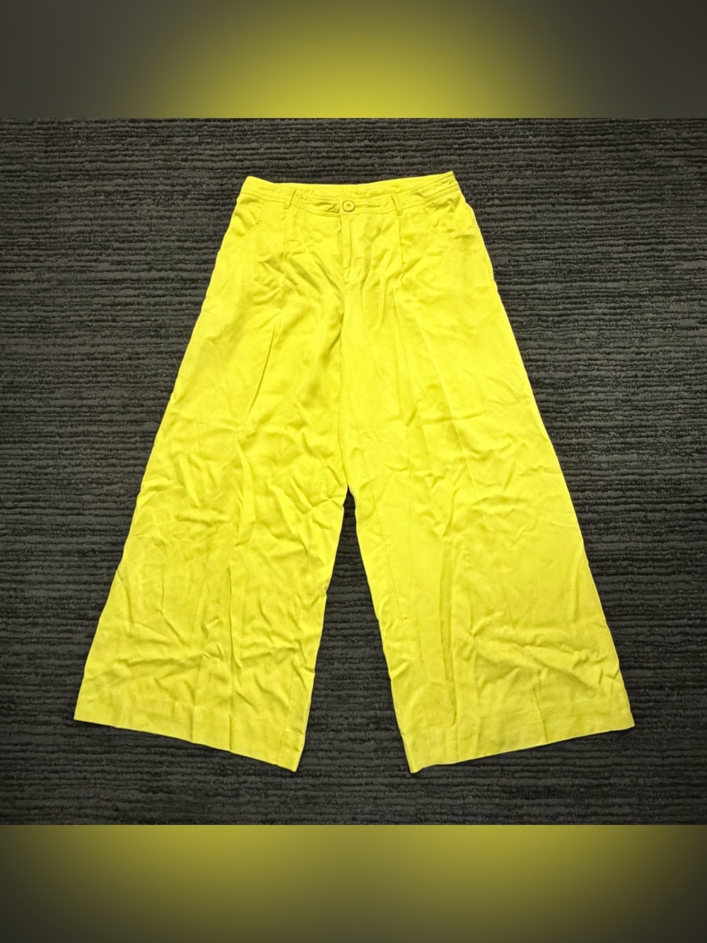 Urban Outfitters pleated high rise wide leg trouser pants